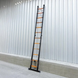 Лестница-стремянка телескопическая алюм. бытовая 1.9+1.9м (6+6 ступ.) ISMA ISMA-UP190-M