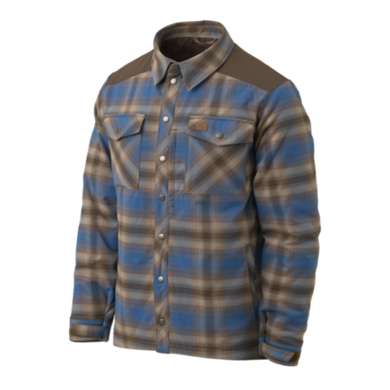 Helikon-Tex Winter Warden Shirt - Forest Blue Plaid