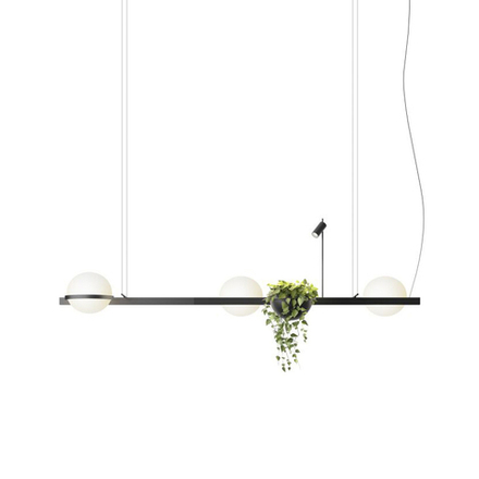 Pendant design lamp Palma 3735 by Vibia