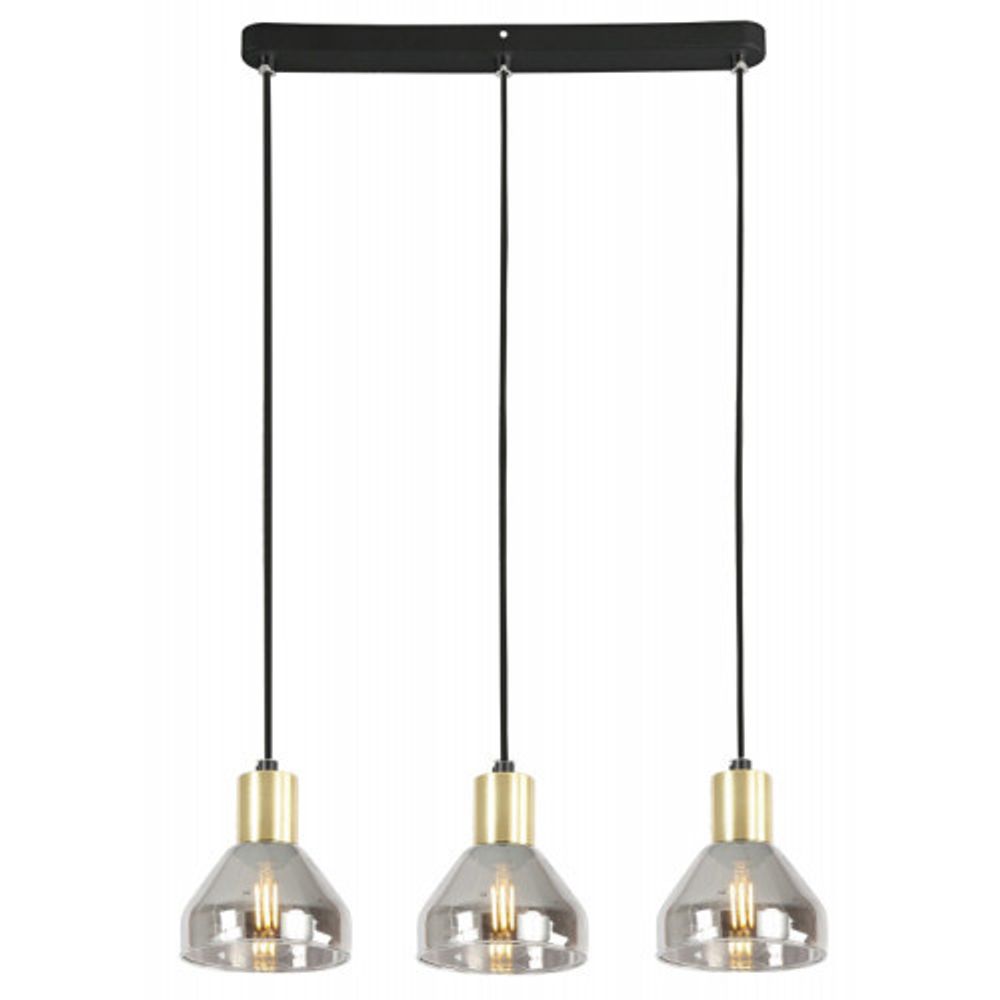 Светильник подвесной (подвес) Rivoli Kassandra 3118-303 3 х Е14 40 Вт модерн потолочный