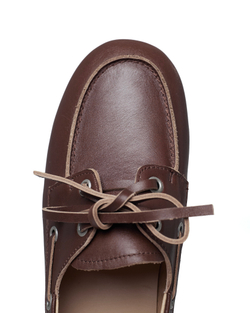 Мокасины из натуральной кожи коричневый