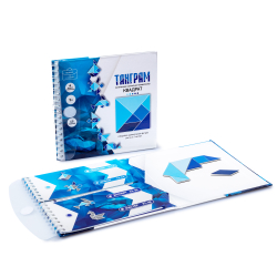 Игра магнитная головоломка Танграм Квадрат