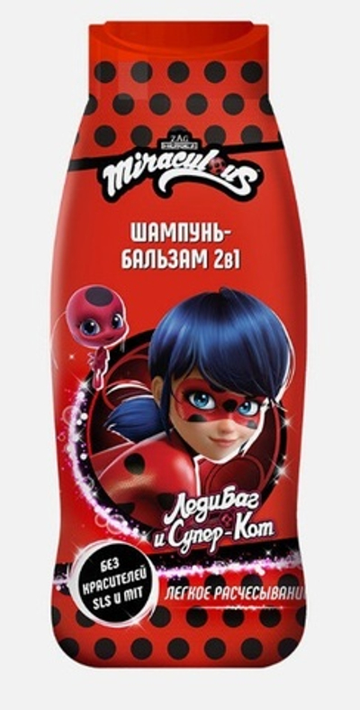 MIRACULOUS Шампунь-Бальзам 2в1 400мл Чудесная леди