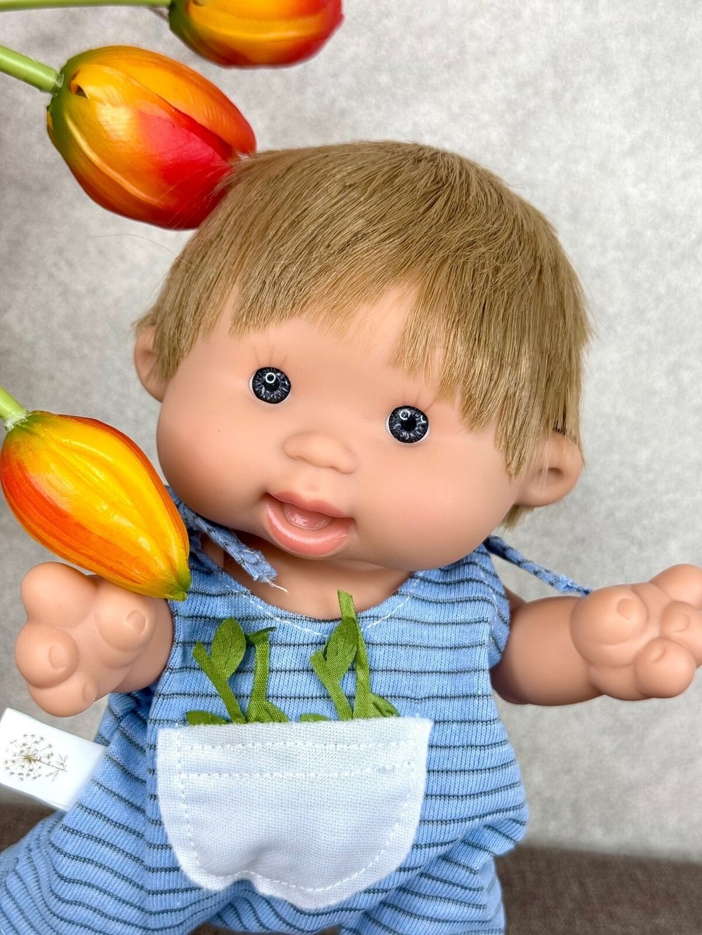 Пупс Marina and Pau 26cм Nenote (2954A4)