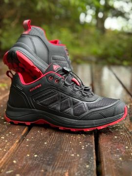 Кроссовки EDITEX  ECLIPSE /W2412-8/ ( черный/красный)