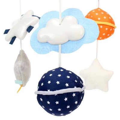 Карусель музыкальная для новорожденных, коробка 63601