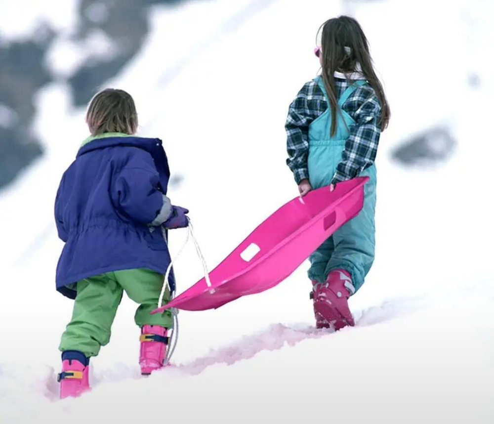 Пластиковые санки-ледянки