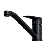 Смеситель для кухни 35k MIXLINE ML14-03BL б/отв п/гайку ЧЕРНЫЙ (без подводки)