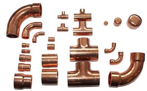 Медные трубы и фитинги под пайку