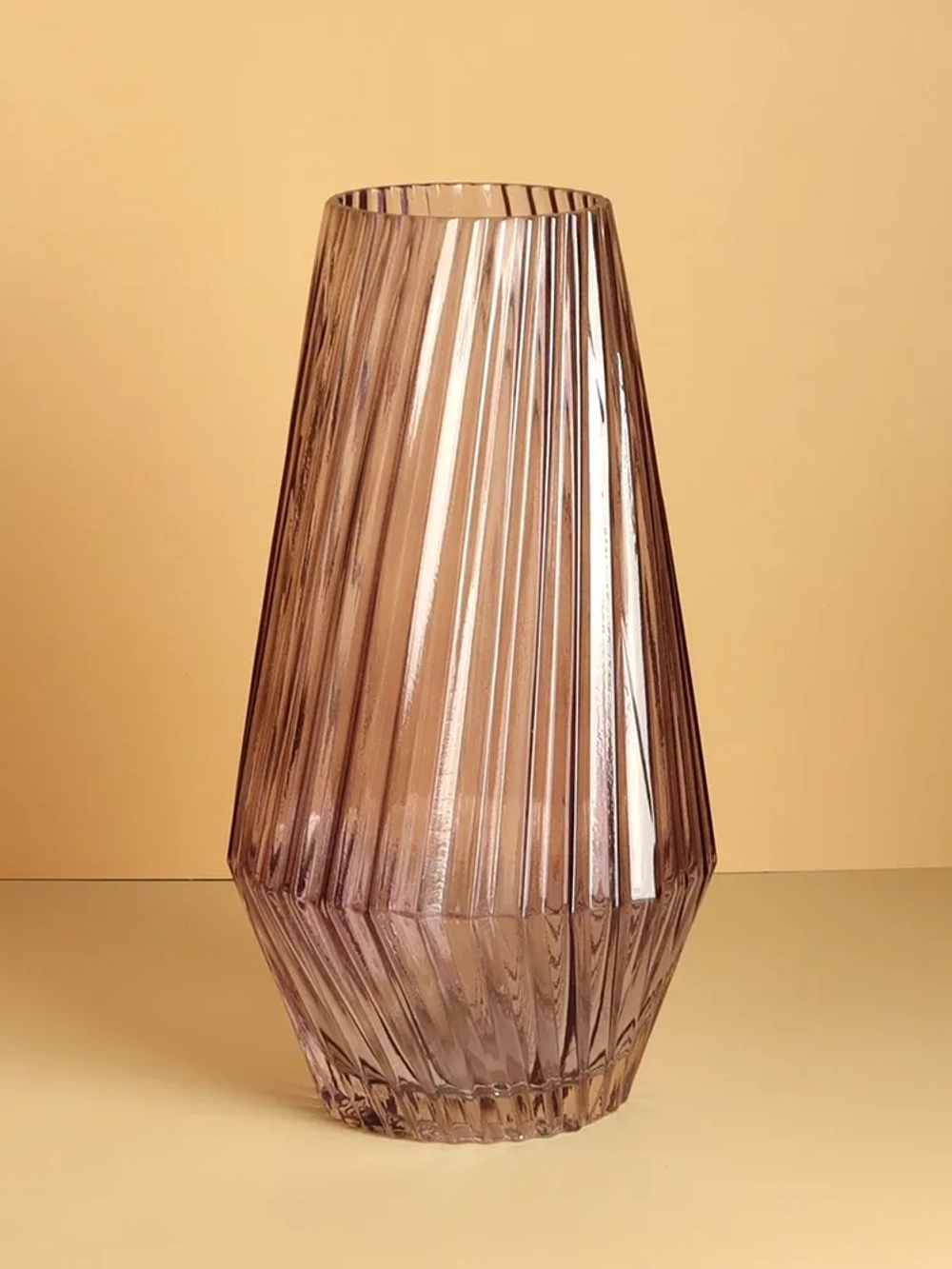 Ваза "Луана" 26см, цв.фиолетовый