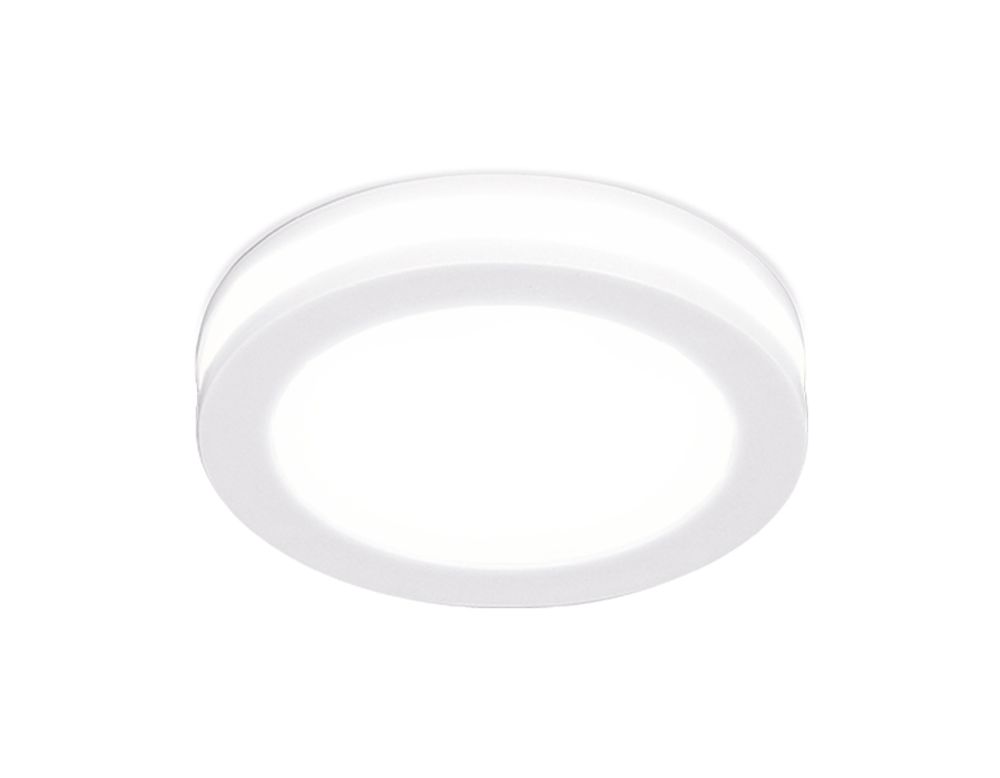 Светодиодный встраиваемый светильник TN140 WH белый LED 4200K 7W D85*30