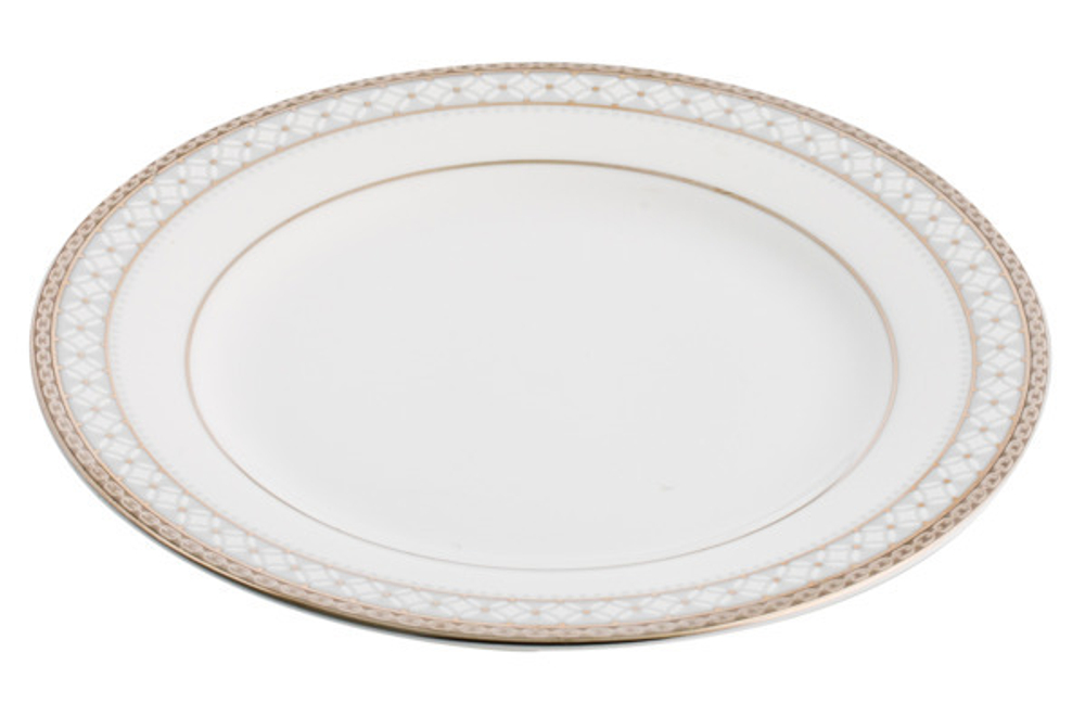 Тарелка десертная 16см Noritake Рочестер платиновый кант