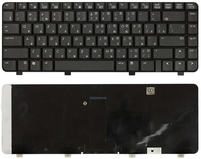 Клавиатура для ноутбука HP 500 510 520 черная