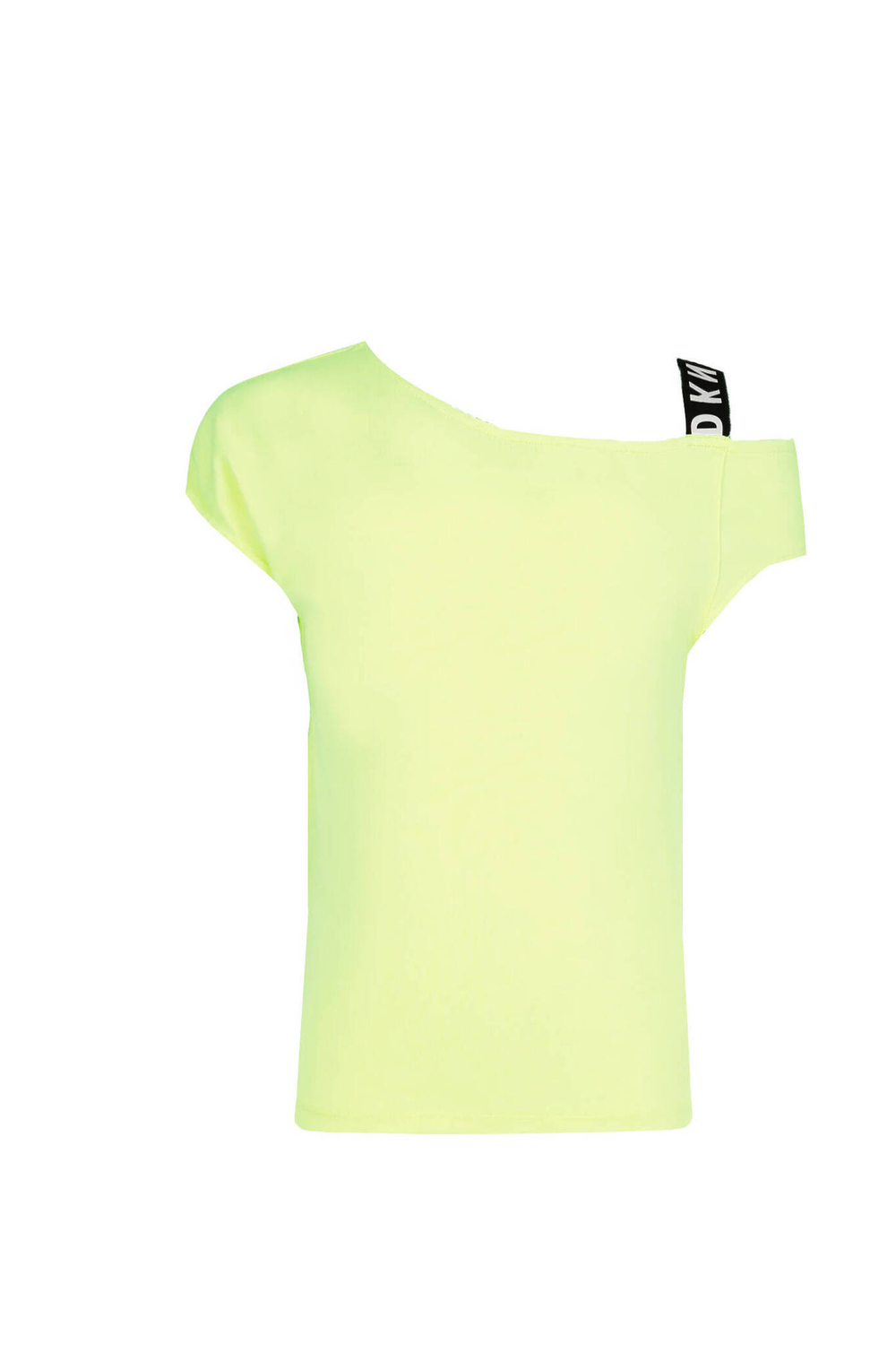 футболка fancy DKNY Kids - лимонный(D35R44)