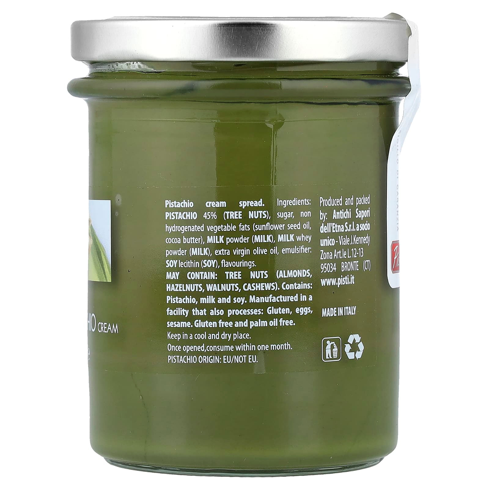 Pisti, пастообразный фисташковый крем, 200 г (7,05 унции)