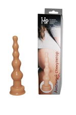 Анальный стимулятор телесный, "Елочка" 14,5 см (Цвет: телесный)