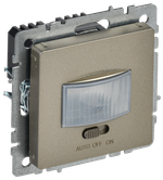 BRITE Датчик движения ДС10-1-БрШ шампань IEK