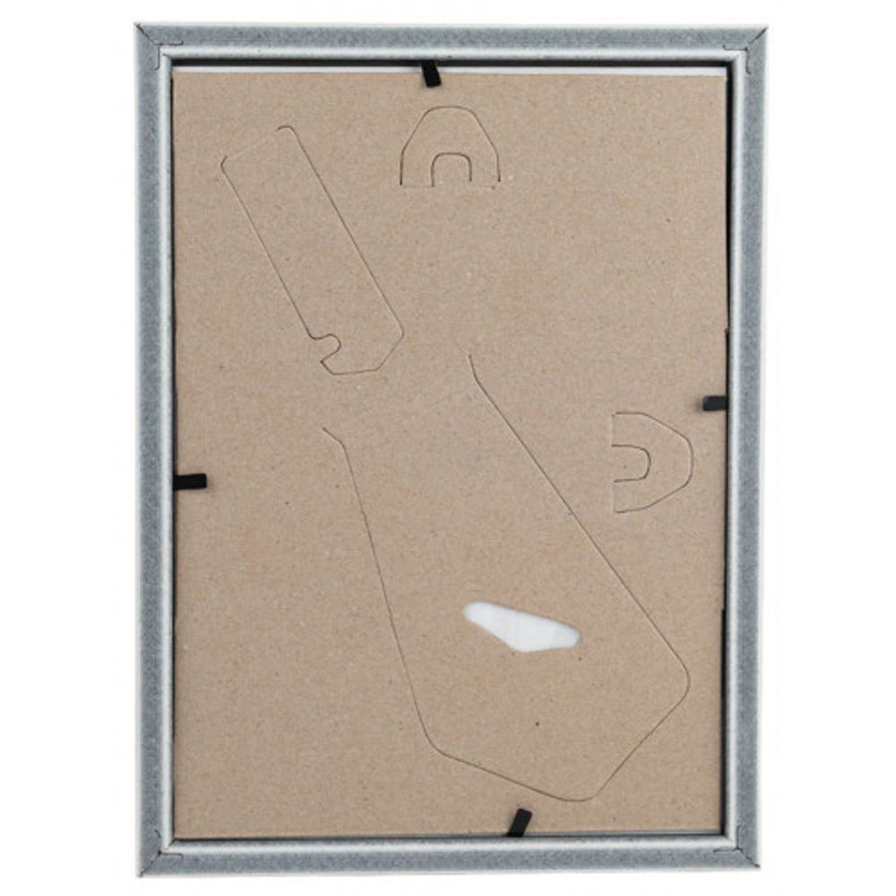 Фоторамка Image Art Радуга 15х21 пластиковая со стеклом белый