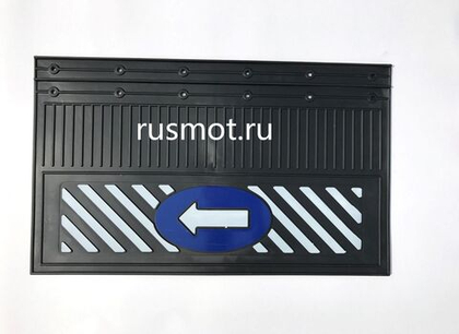 Брызговики 60х40 Задний Стрелка Кирпич 2 штуки