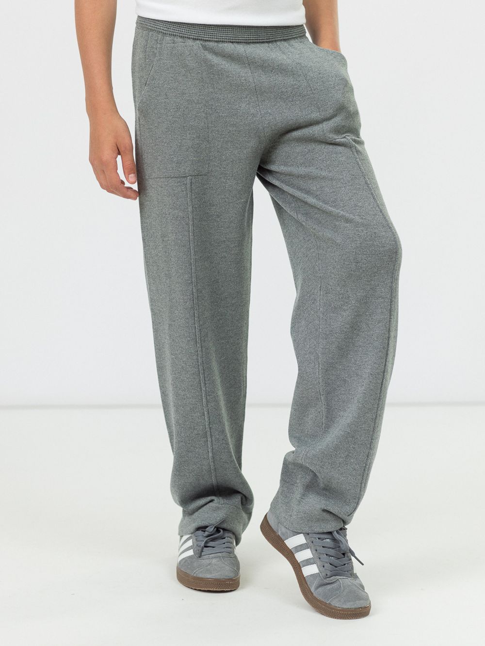 Брюки для мальчика AT691-1M серый