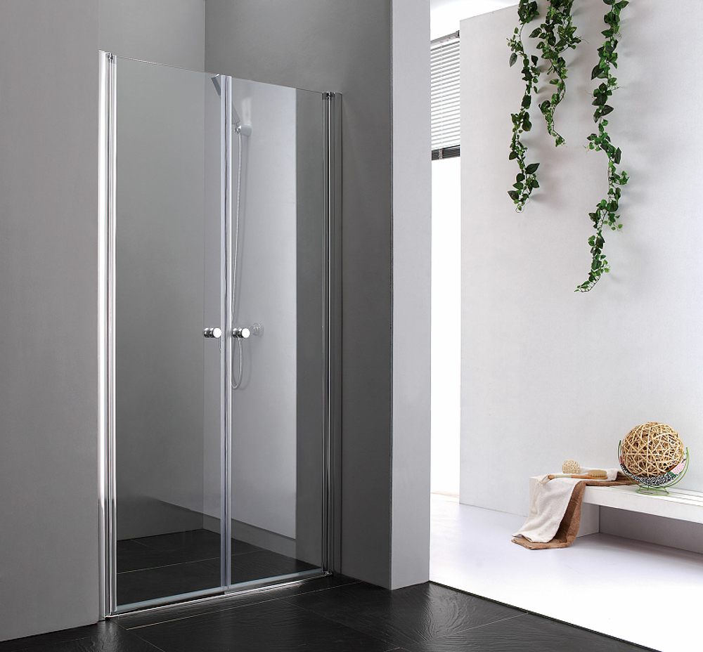 Душевая дверь Cezares Elena 160 ELENA-W-B-2-160-C-Cr профиль Хром стекло прозрачное