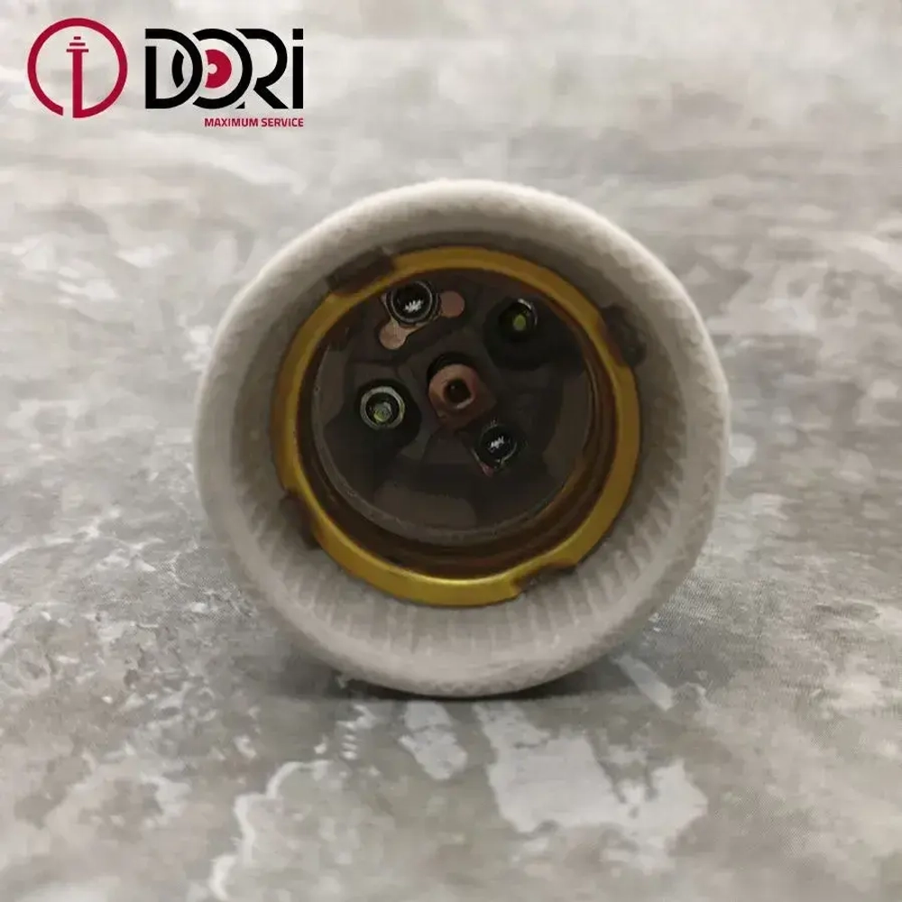 Патрон DORI керамический с держателем, для лампы E27 (3шт)