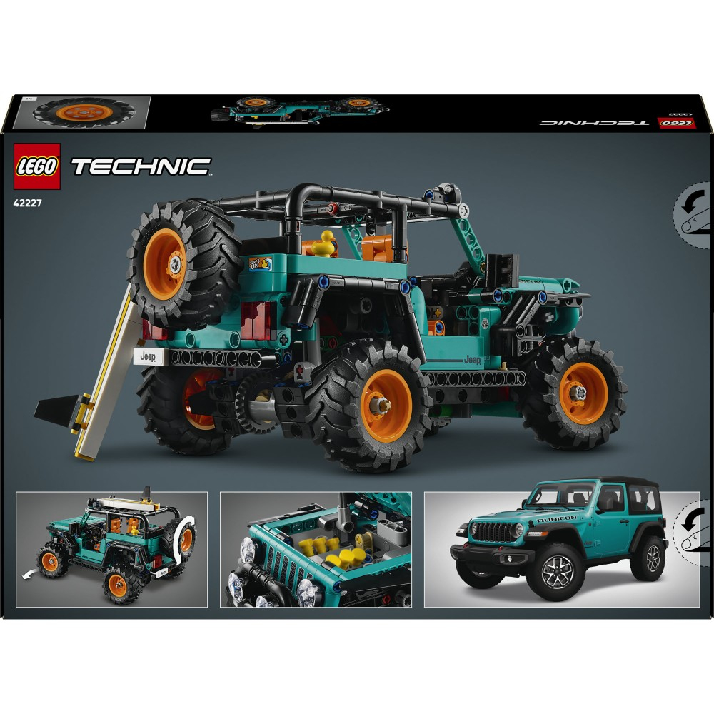 LEGO Technic - Внедорожник Jeep Wrangler Rubicon 42227