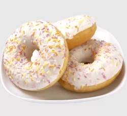 Донат глазированный Ваниль Bakerton (58гр/36шт)