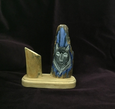 Карандашница "Волк"