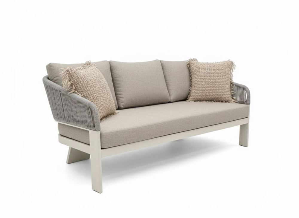 Комплект Ayca Seating Set. Алюминий, роуп, ироко. Поставка 45 дней.