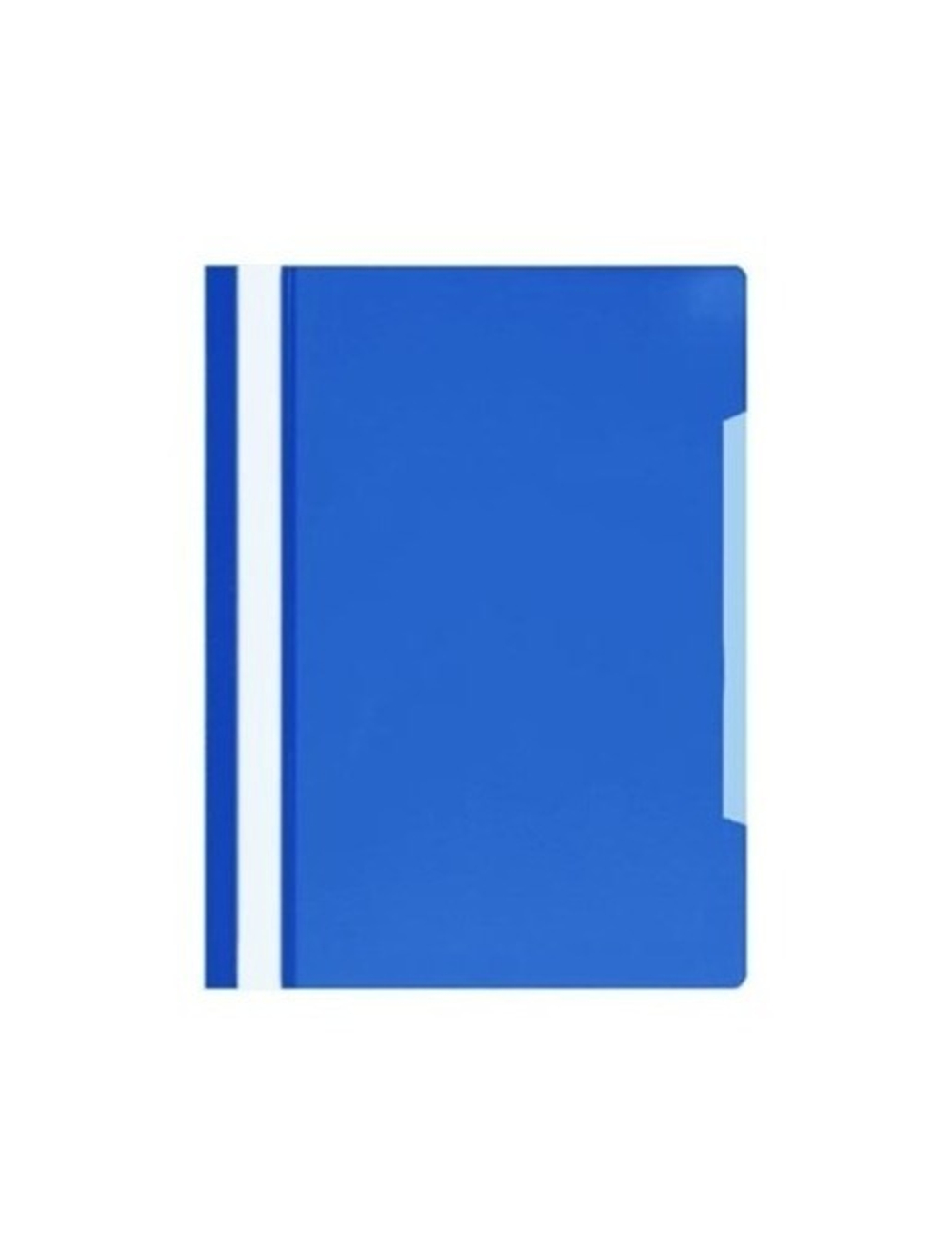 Скоросшиватель пласт. прозрачный верхний лист синяя PS20blue