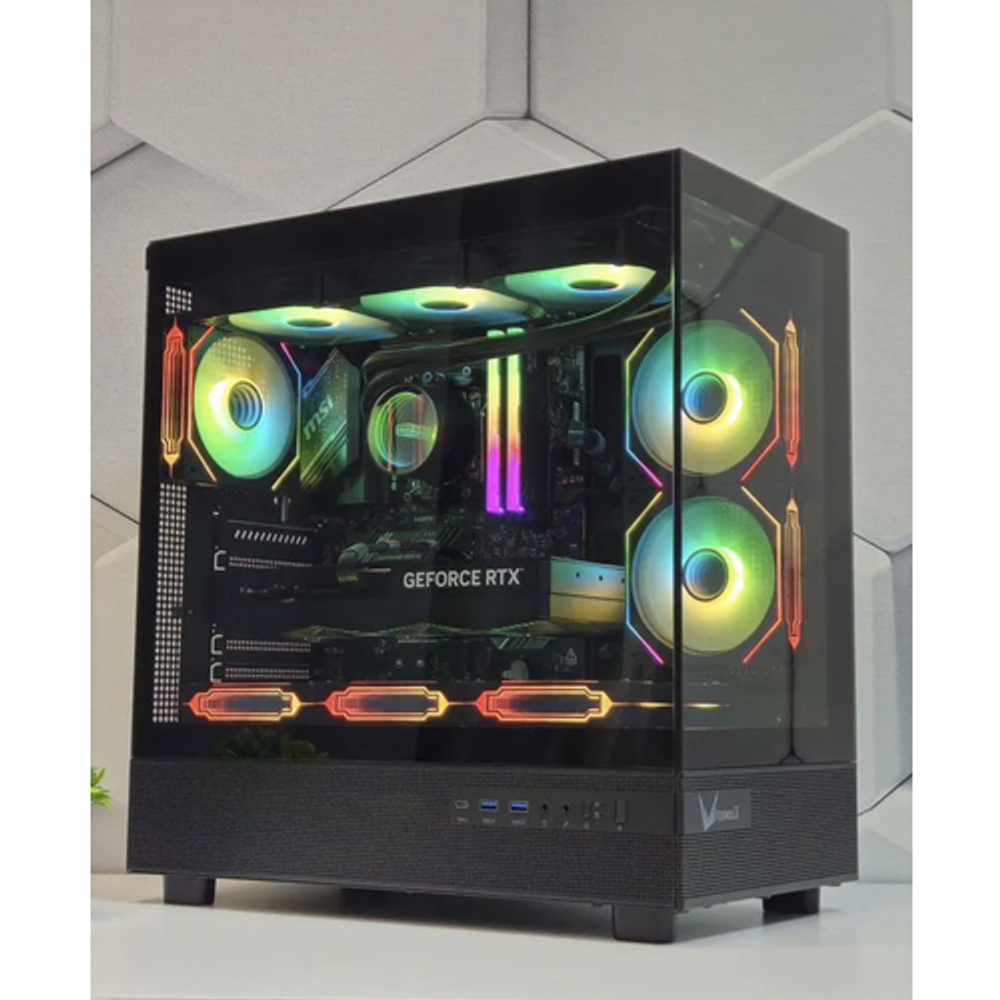 Мощный игровой компьютер FIRESTRIKE Intel Core i7-13700 16 ядер 5.2 GHz, RTX4070 12Gb, 32Gb, 2TB SSD, 750W, Win 10