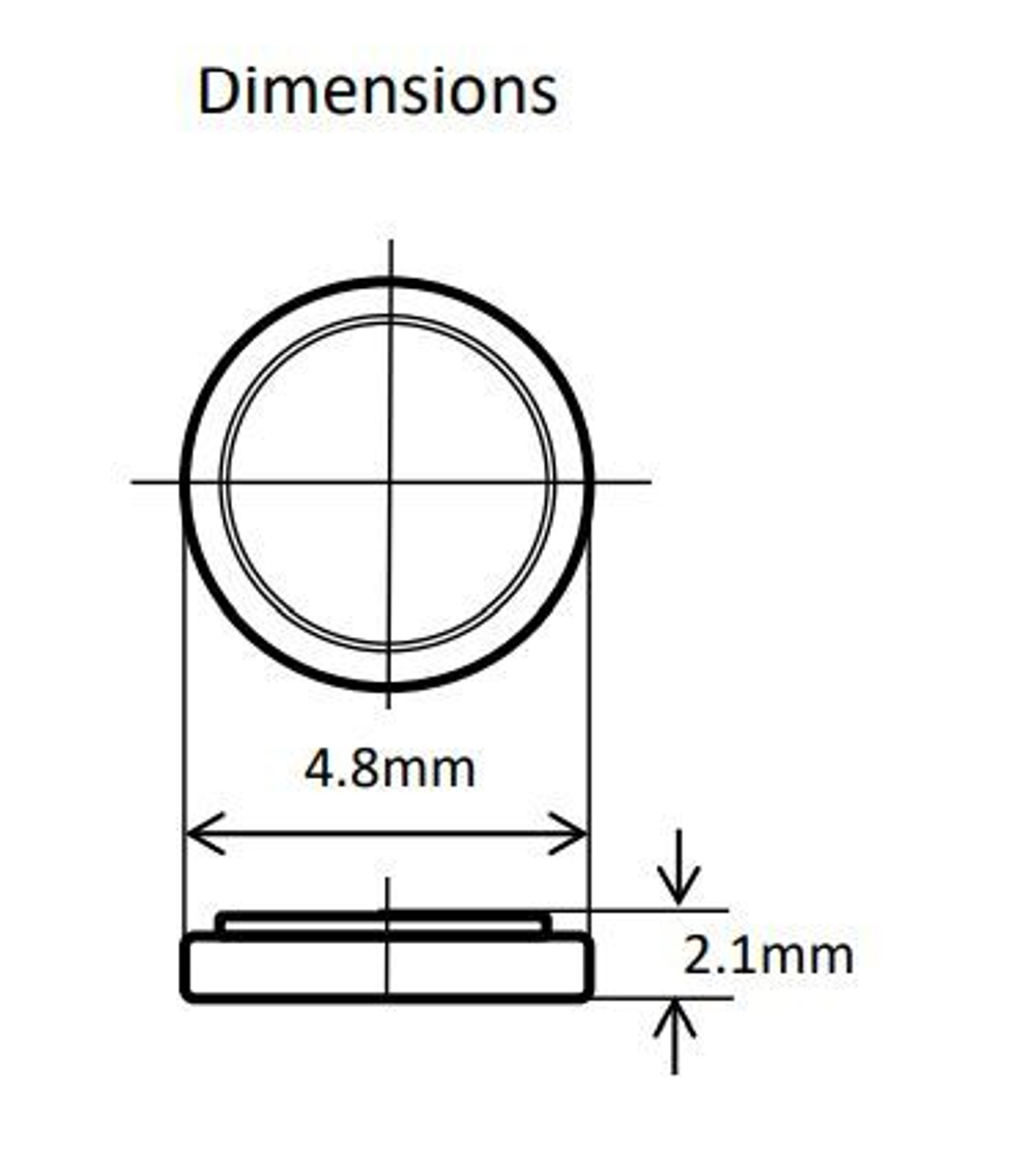 Аккумулятор ML421 Panasonic