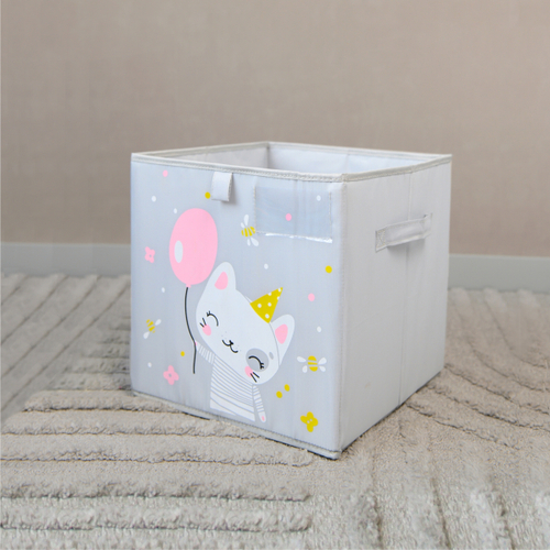 Коробка для игрушек. Котик