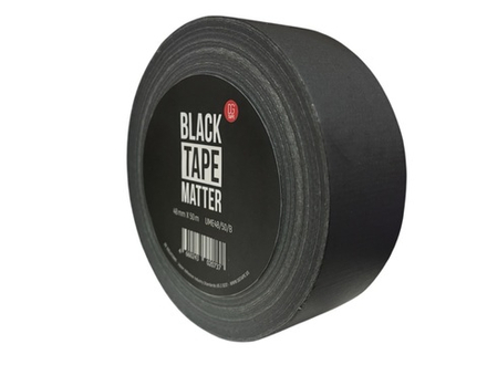 Клейкая лента @ultraMATT EXPO - Матовый Гаффа тейп 48мм/50м - Черный