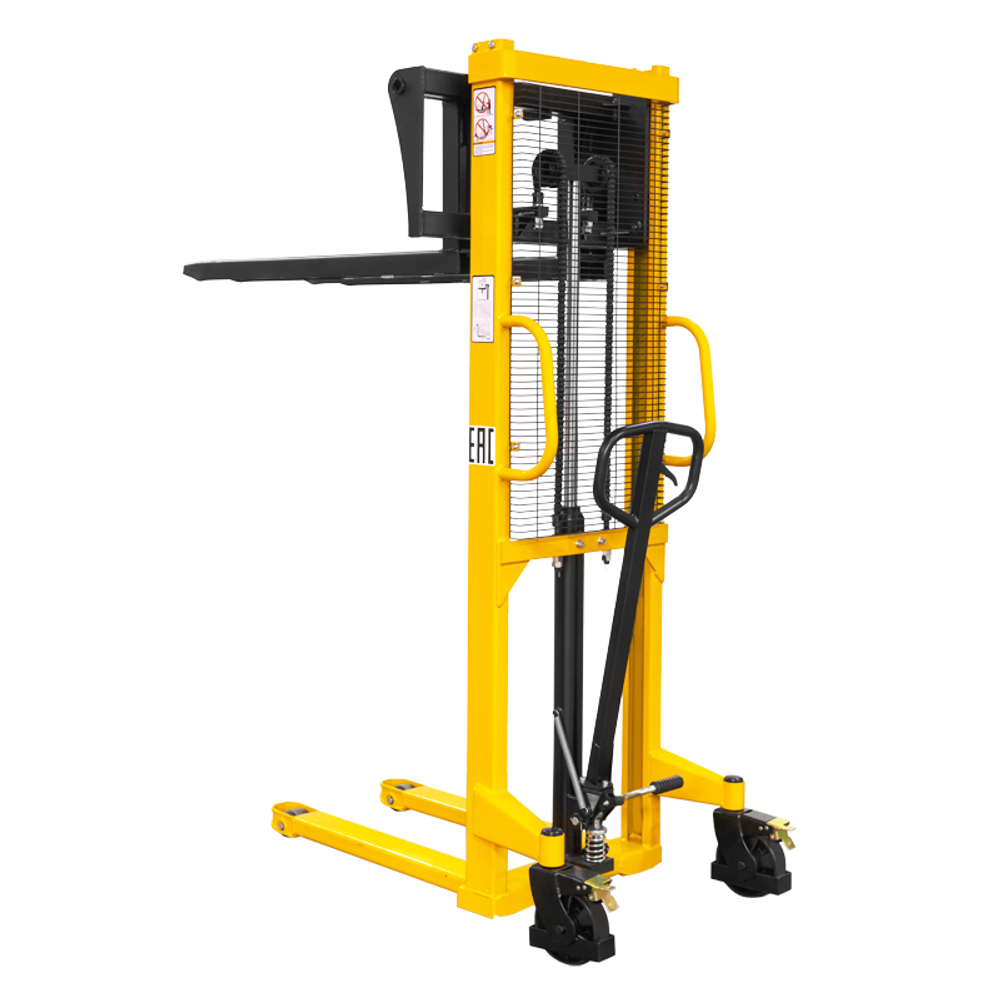 Ручной гидравлический штабелер SDJ 2016 (2000 кг; 1,6 м; вилы 310-830 мм) SMARTLIFT (SMART)