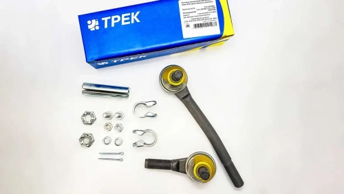 Комплект наконечников тяги рулевой левой 2101-2107 "Чемпион" со скруткой и крепежом, ТРЕК.TA70-104