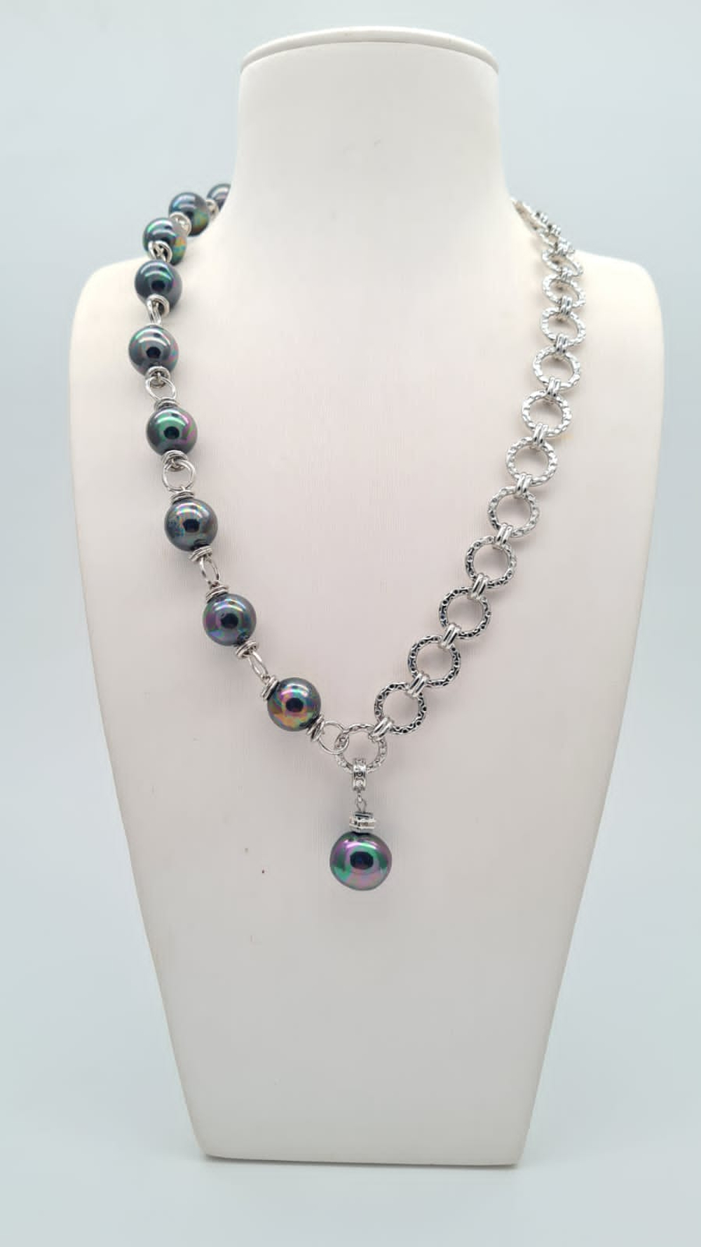 10160671 Колье Роман с камнем