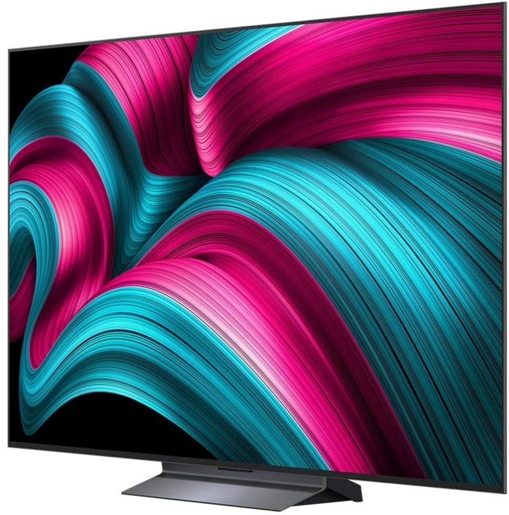 Телевизор OLED LG 65" OLED65C5RLA.ARUG черный/серебристый 4K Ultra HD 120Hz DVB-T DVB-T2 DVB-C DVB-S2 USB WiFi Smart TV
