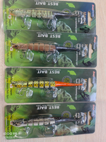 Многосекционный воблер для форели длина 120мм вес 10.9г