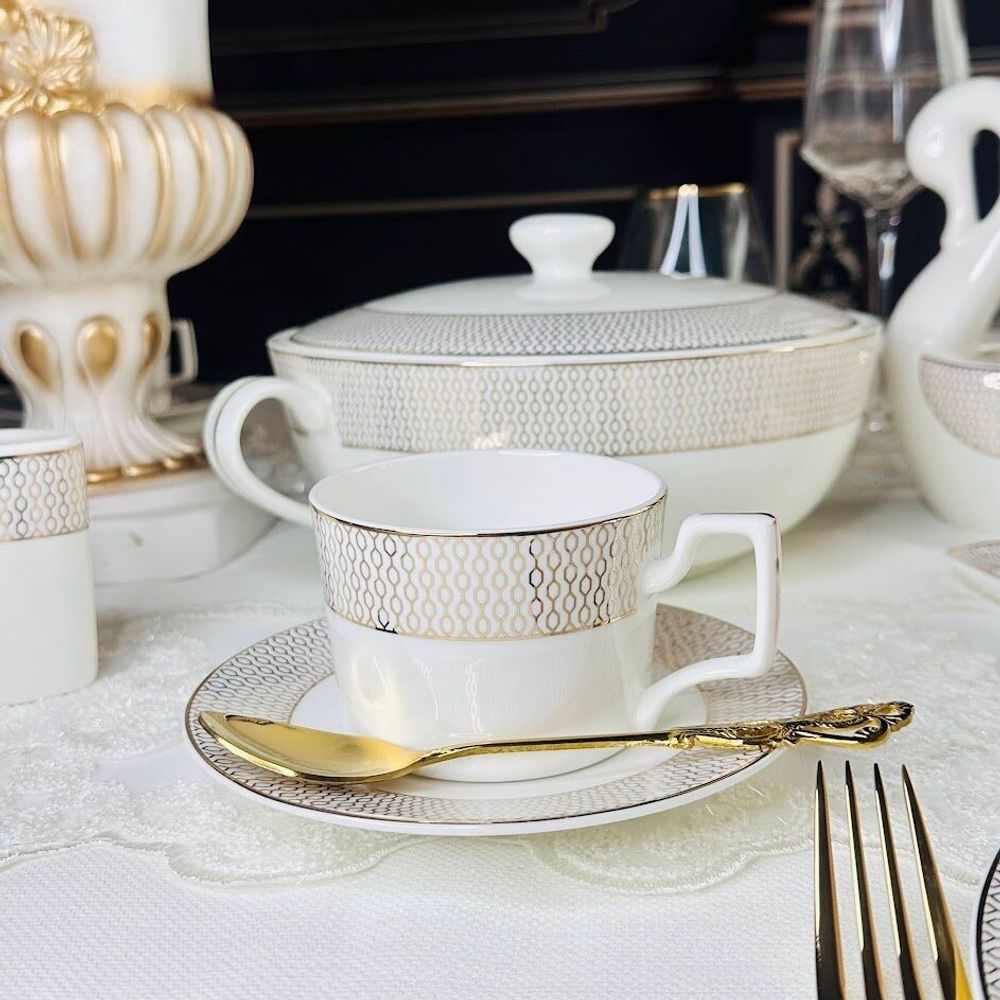 Lenardi 145-538 Чайный набор 12пр.250 мл СЕВИЛЬЯ в под.уп.(х10)