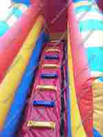 Коммерческий надувной батут "Большая стройка" 10*4,5*7 м