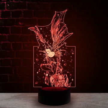 3D лампа Тетрадь смерти. Рюк