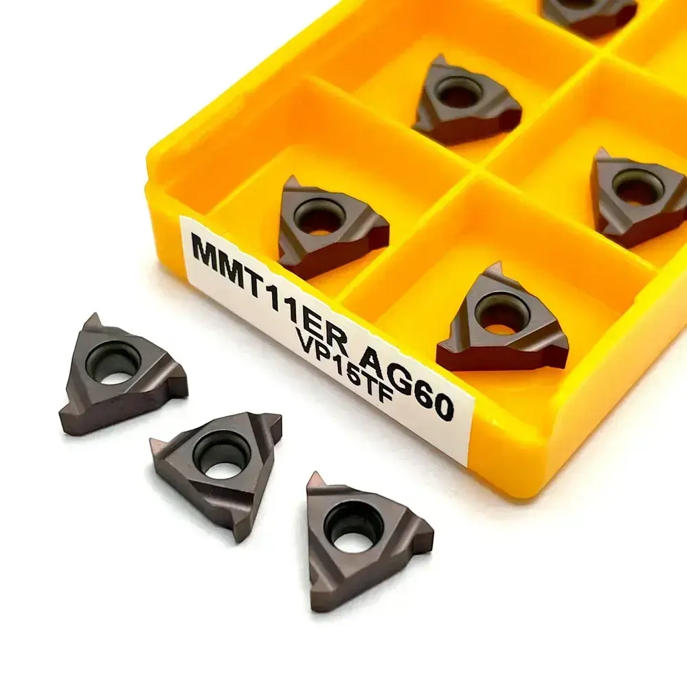 10 штук MMT11ER AG60 VP15TF пластины токарные резьбовые сменные