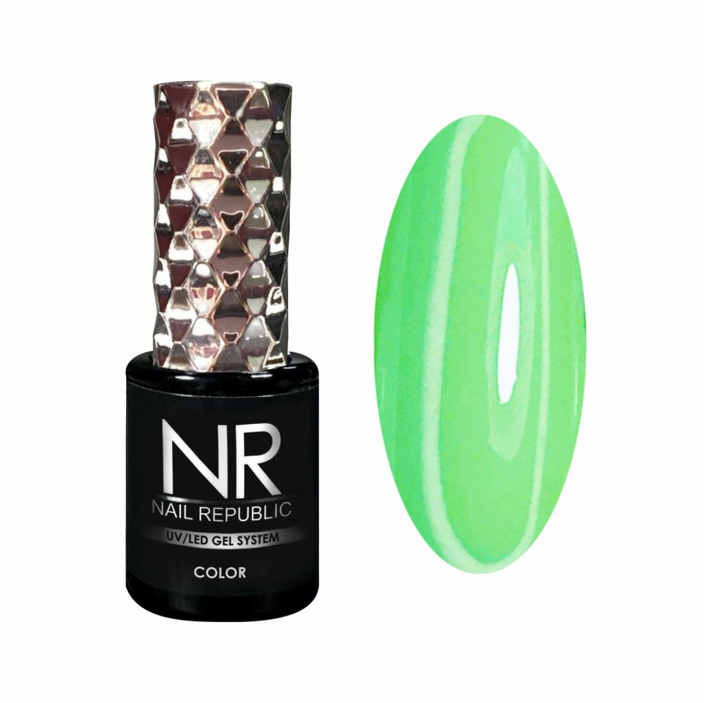 Nail Republic Гель-лак NR-361 Пастельно-зеленый, 10 мл