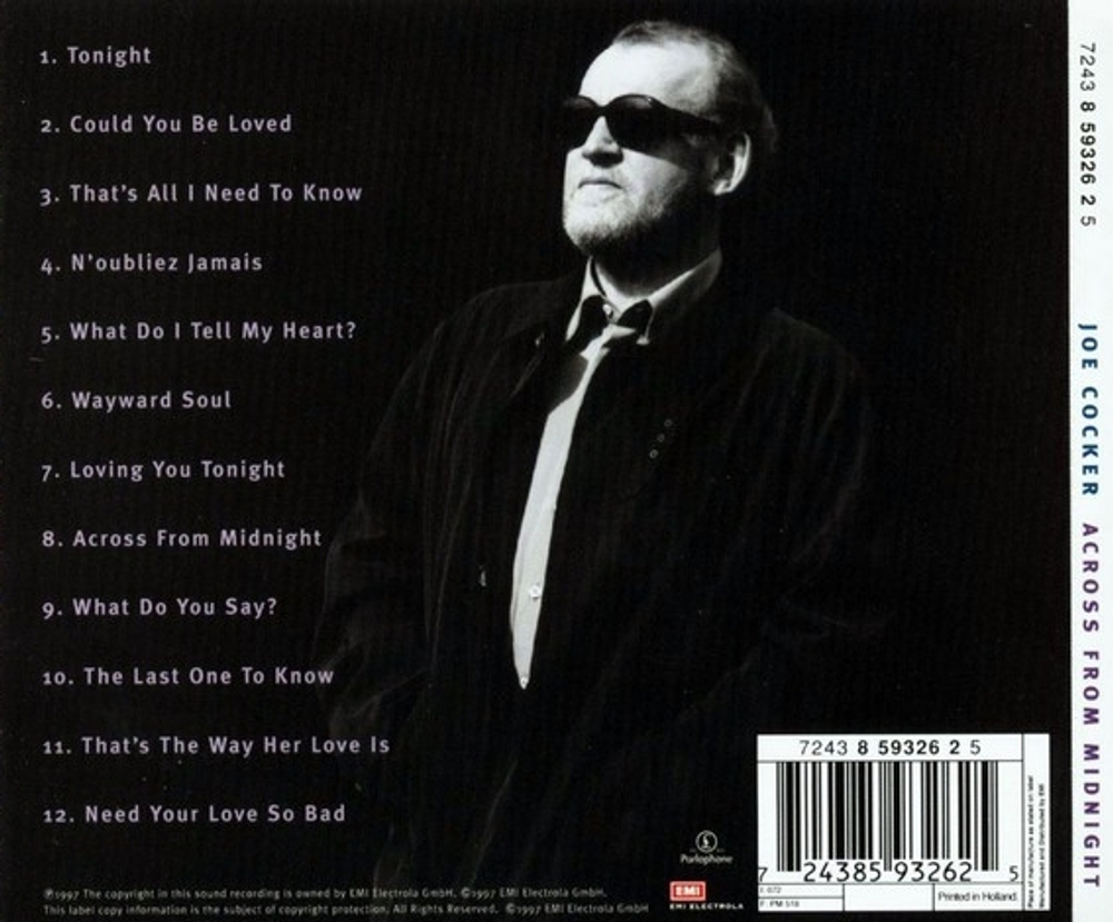 Joe Cocker / Across From Midnight (CD)