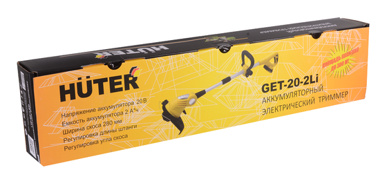 Триммер аккумуляторный "HUTER" GET-20-2 Li