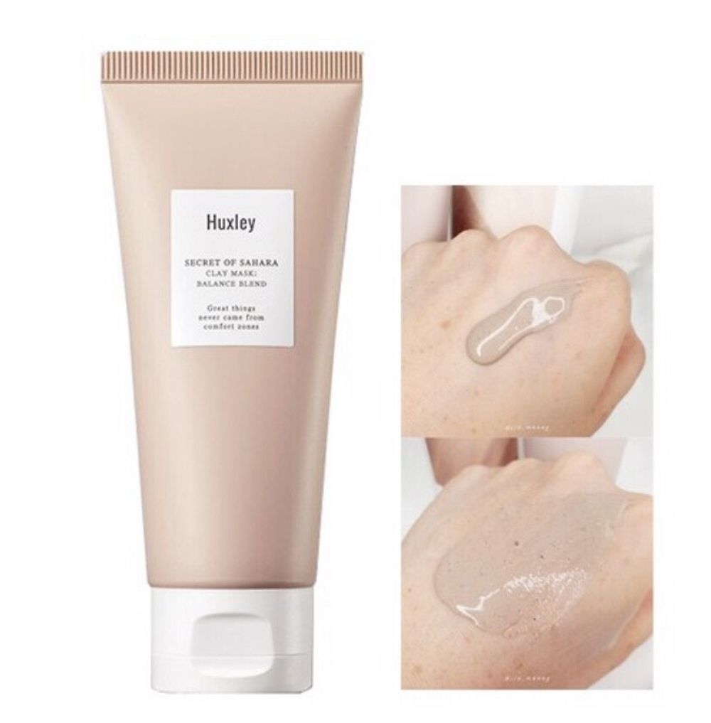 Маска с тремя видами глины HuxLey Secret Of Sahara Clay Mask: Balance Blend 120 г