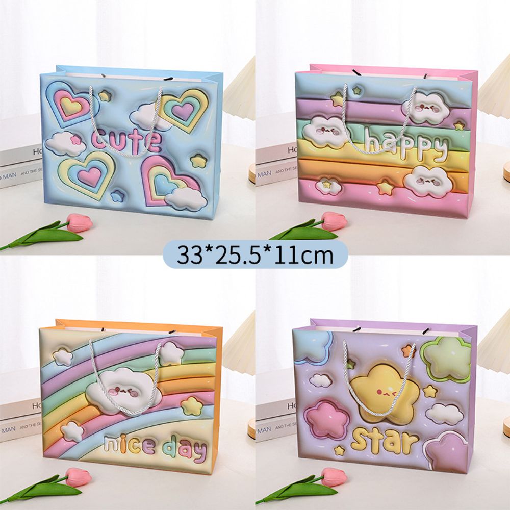 Подарочный пакет Bright Colors, 33 х 26 см