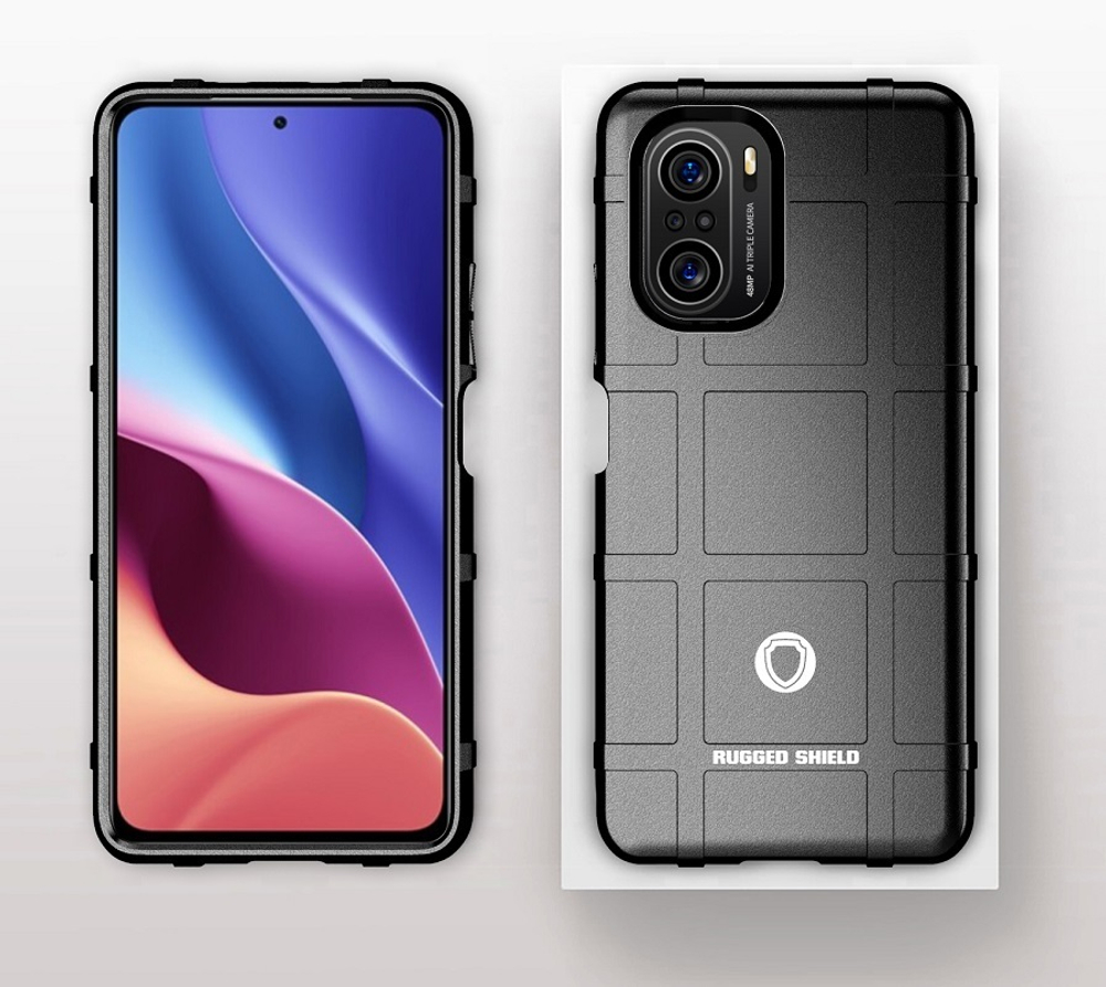 Противоударный защитный чехол для Xiaomi Poco F3, серия Armor от Caseport